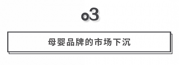 挖掘低線增量市場，母嬰品牌下沉三部曲