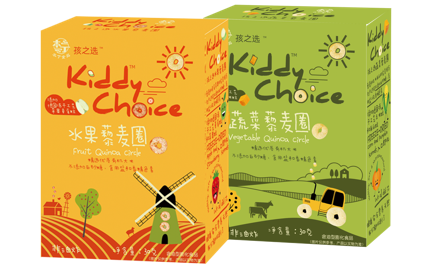 本丁kiddychoice孩之選藜麥圈系列